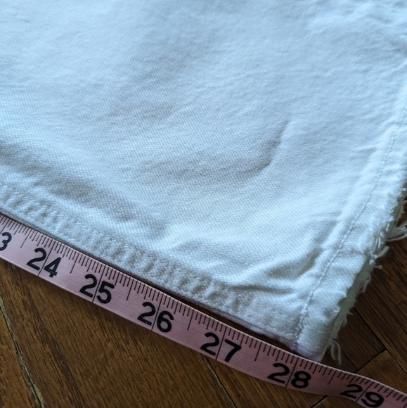 AGOLDE white 90s mid rise loose fit jeans denim 26 - Picture 12 of 14